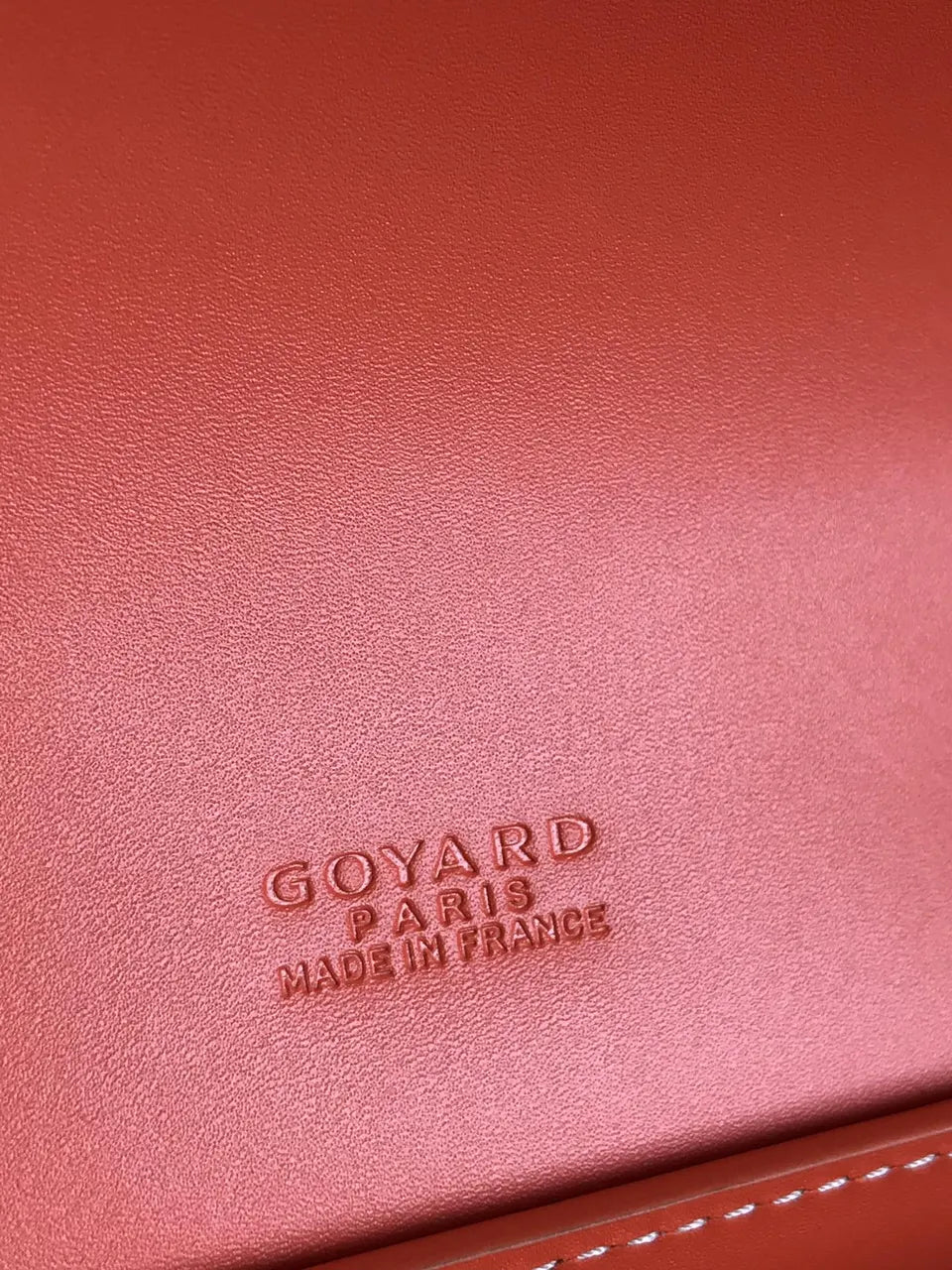 Goyard Orange Chain Wallet - Hình 7