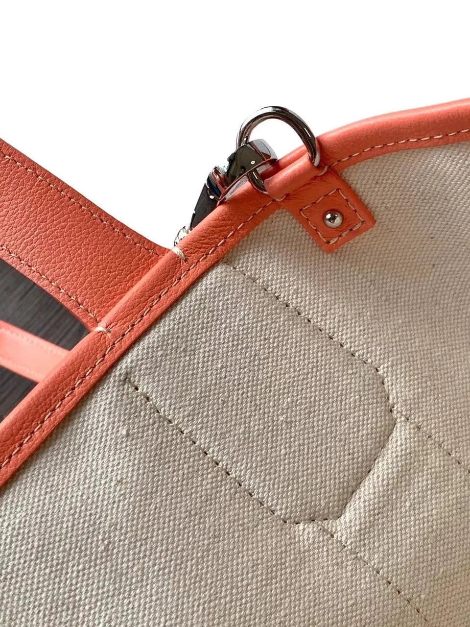 Goyard Salmon Pink Mini Tote - Hình 6