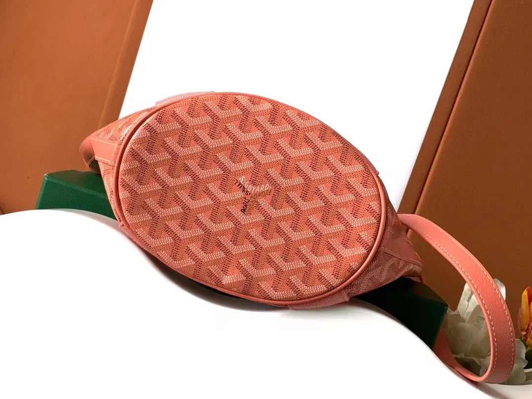 Goyard Salmon Pink Mini Tote - Hình 2