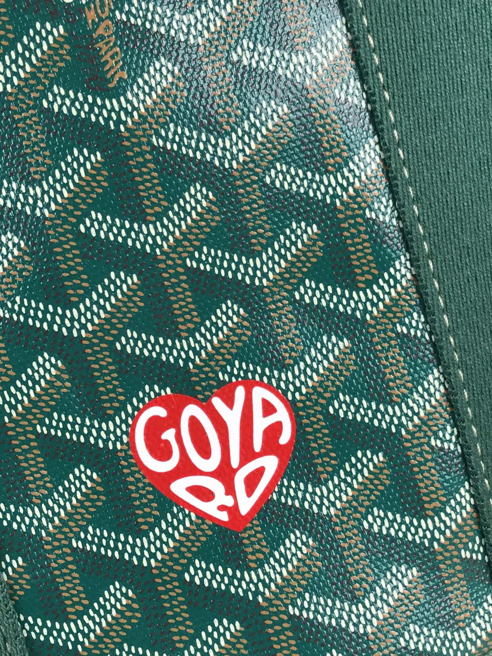 Goyard Green Minaudiere Bag - Hình 6