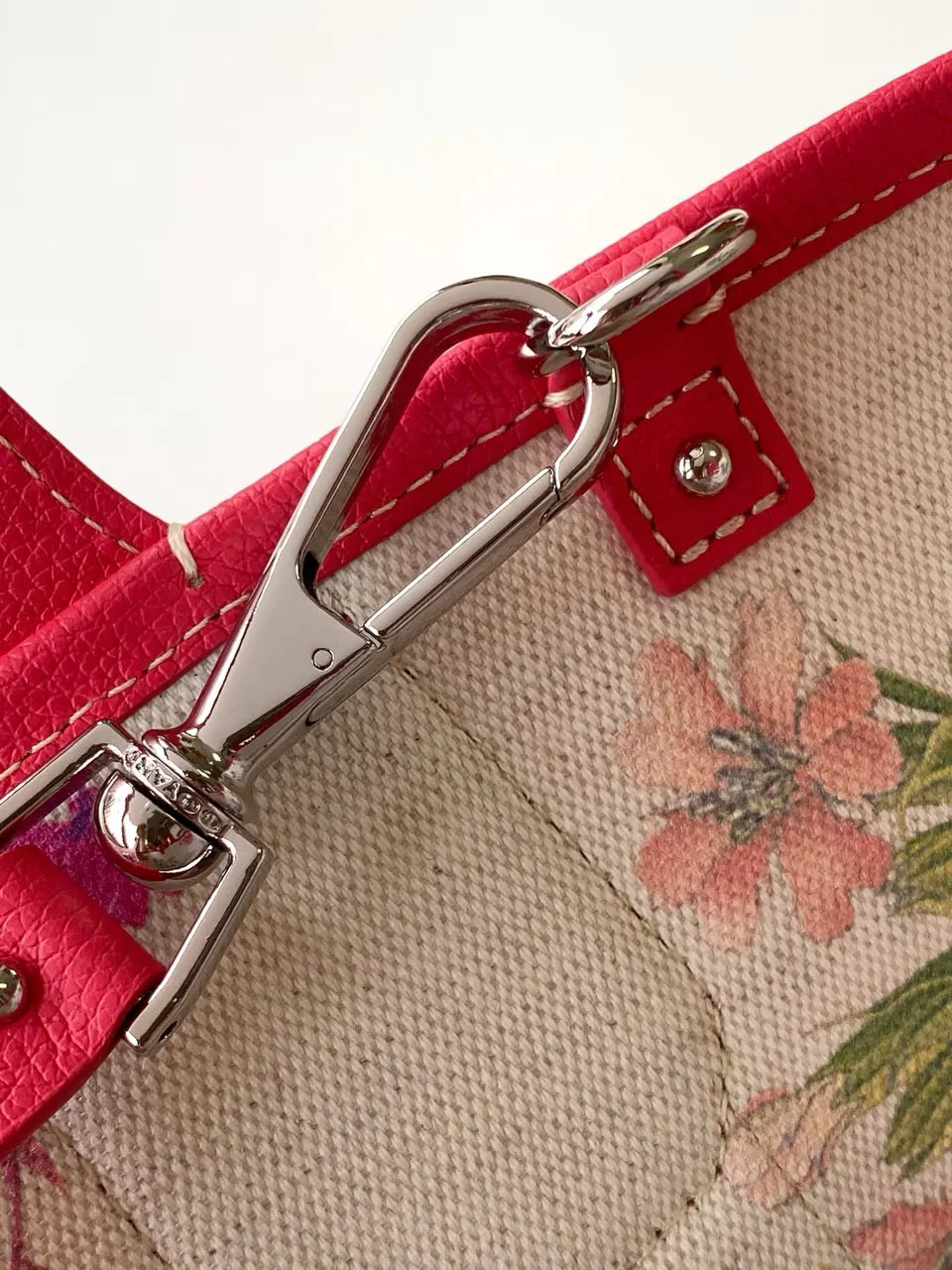 Goyard Floral Print Tote - Hình 9