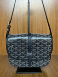 Goyard Black Goyardine Besace