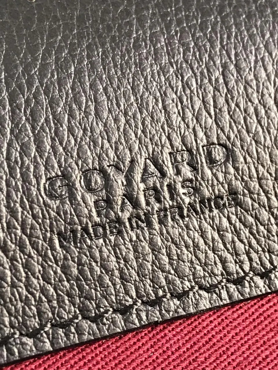 Goyard Black Messenger Bag - Hình 8