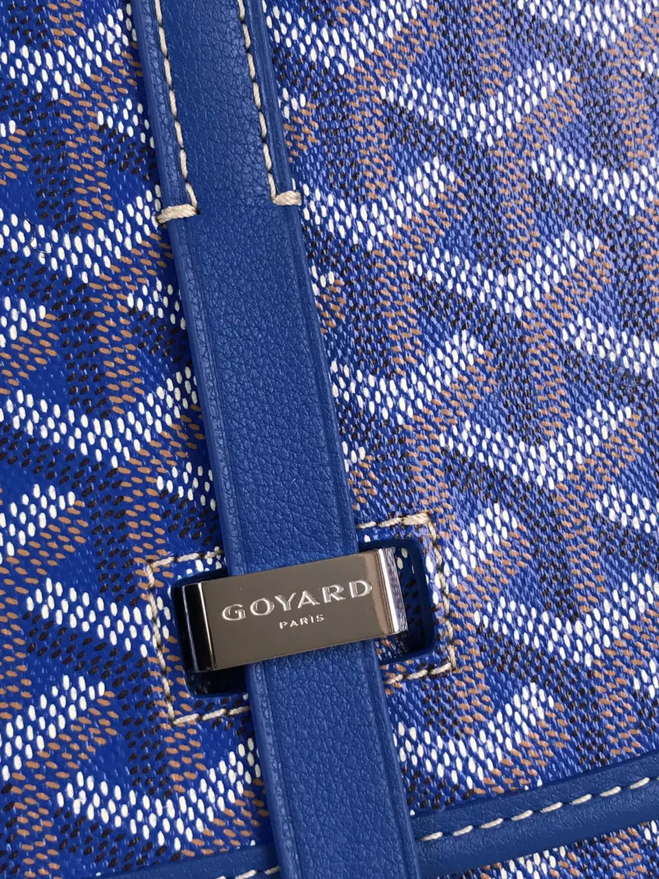 mini Goyard Sky Blue Saigon - Hình 4