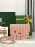 Goyard Rose Salmon Besace