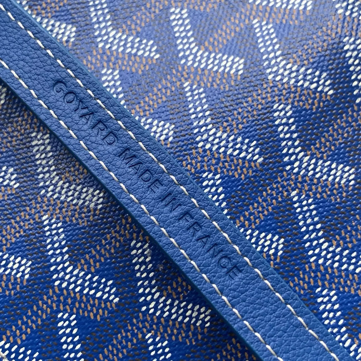 Goyard Sapphire Blue Camera Bag - Hình 6