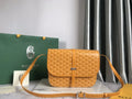 Goyard Mustard Yellow Sac Postal