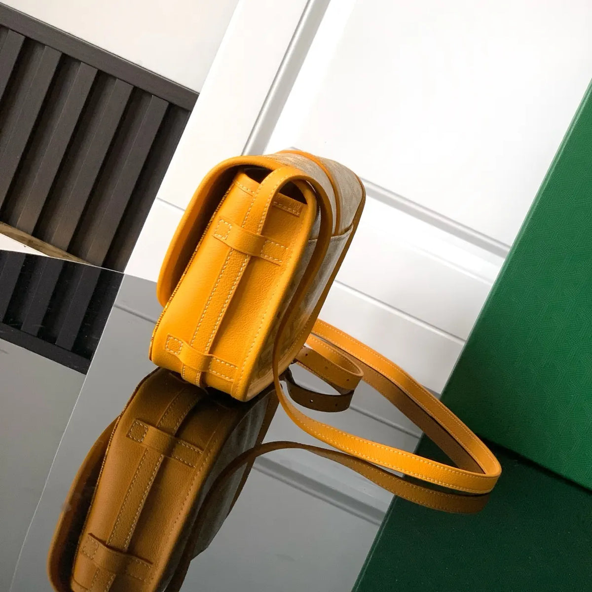 Goyard Gold Elise Bag - Hình 9