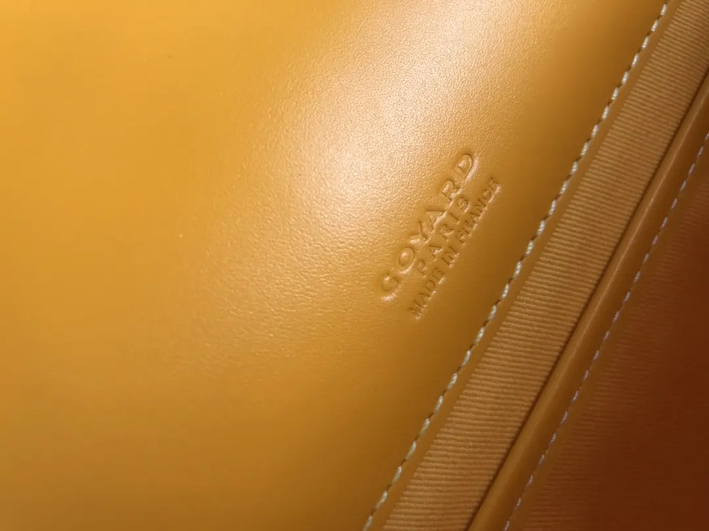 Goyard Mustard Yellow Sac Postal - Hình 9