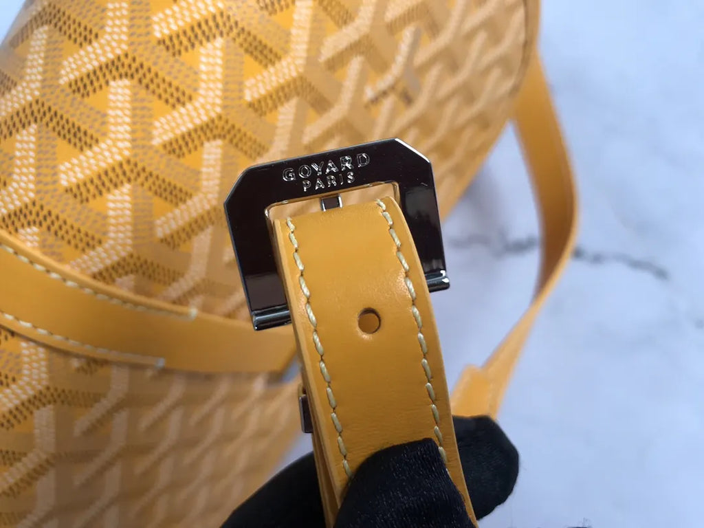 Goyard Mustard Yellow Sac Postal - Hình 5