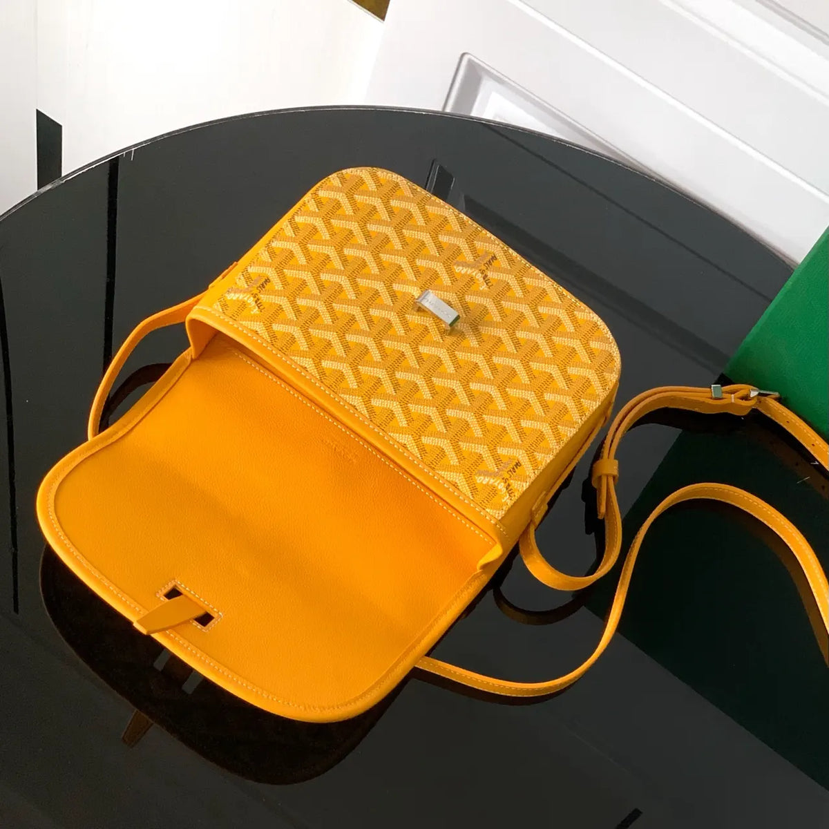 Goyard Gold Elise Bag - Hình 4