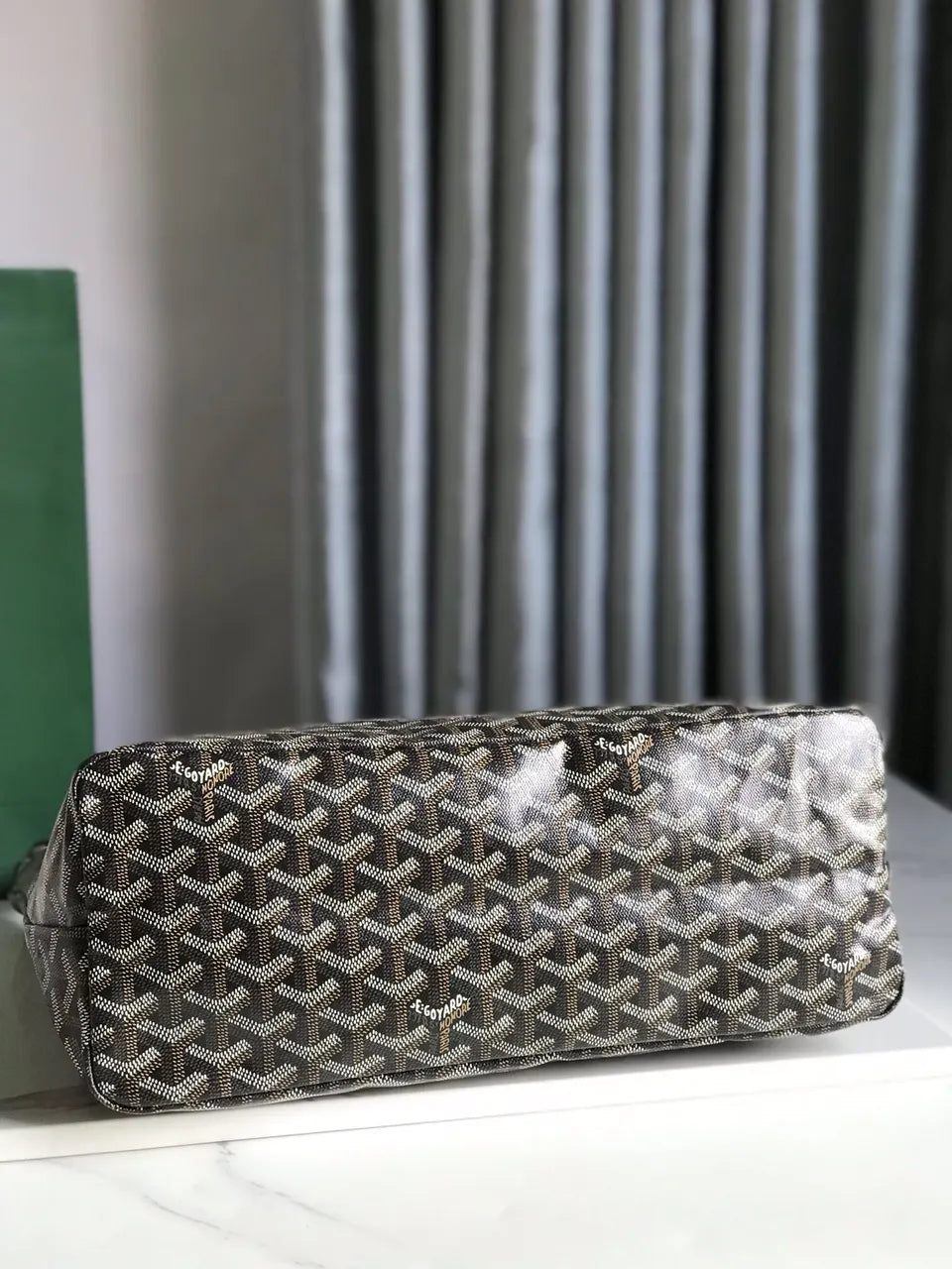 Goyard Olive Green Vendome Hobo - Hình 4