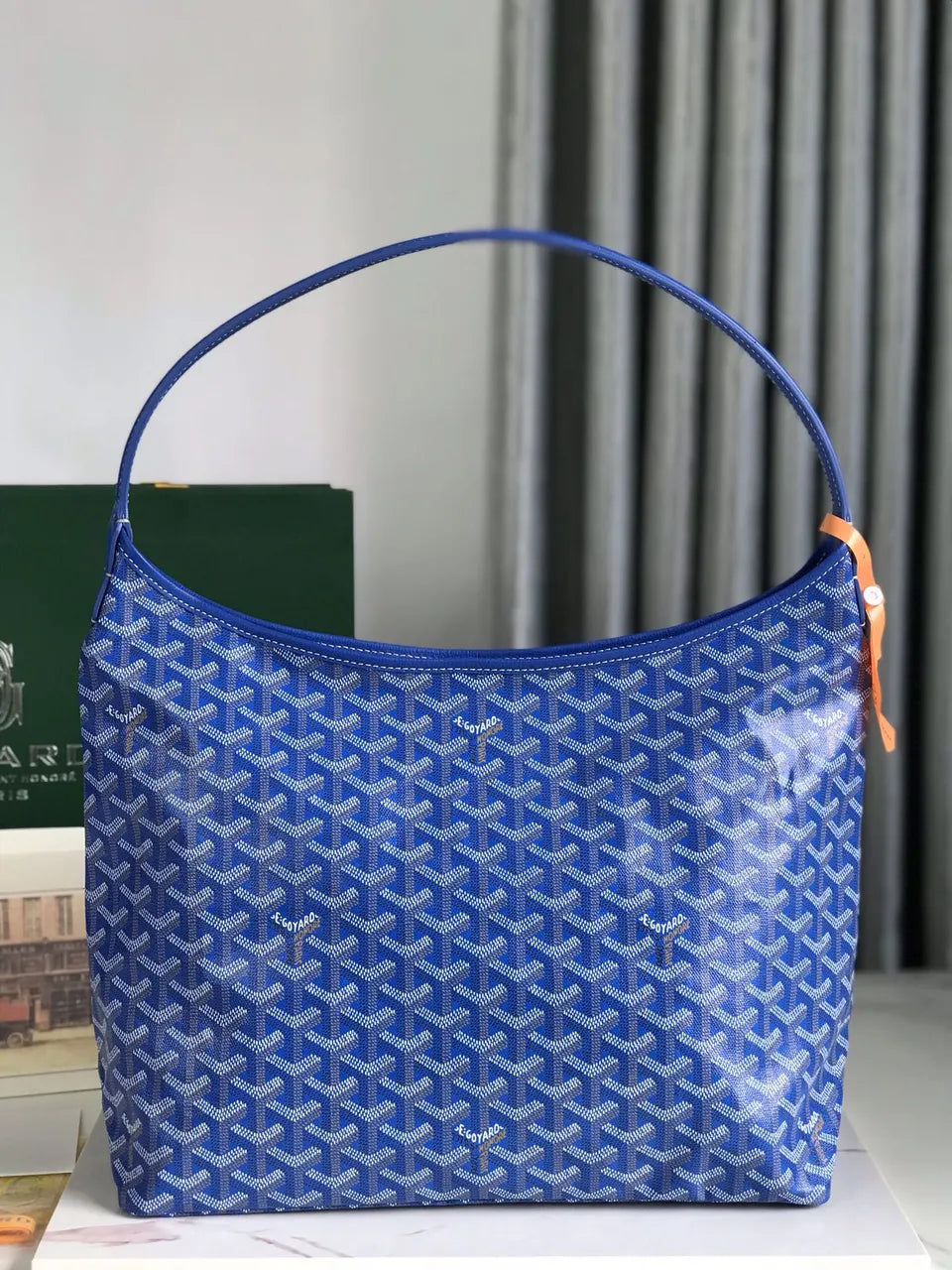 Goyard Royal Blue Vendome - Hình 3