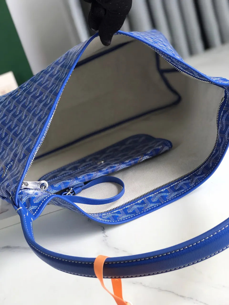 Goyard Royal Blue Vendome - Hình 6
