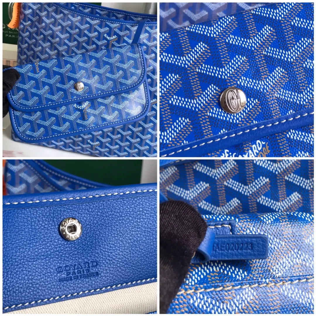 Goyard Royal Blue Vendome - Hình 8