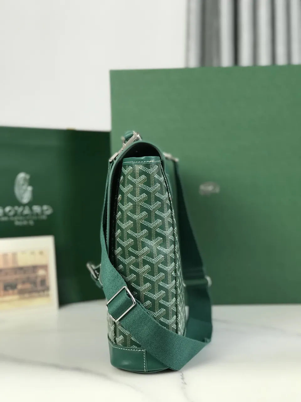 Goyard Vert Green Ambassade - Hình 5