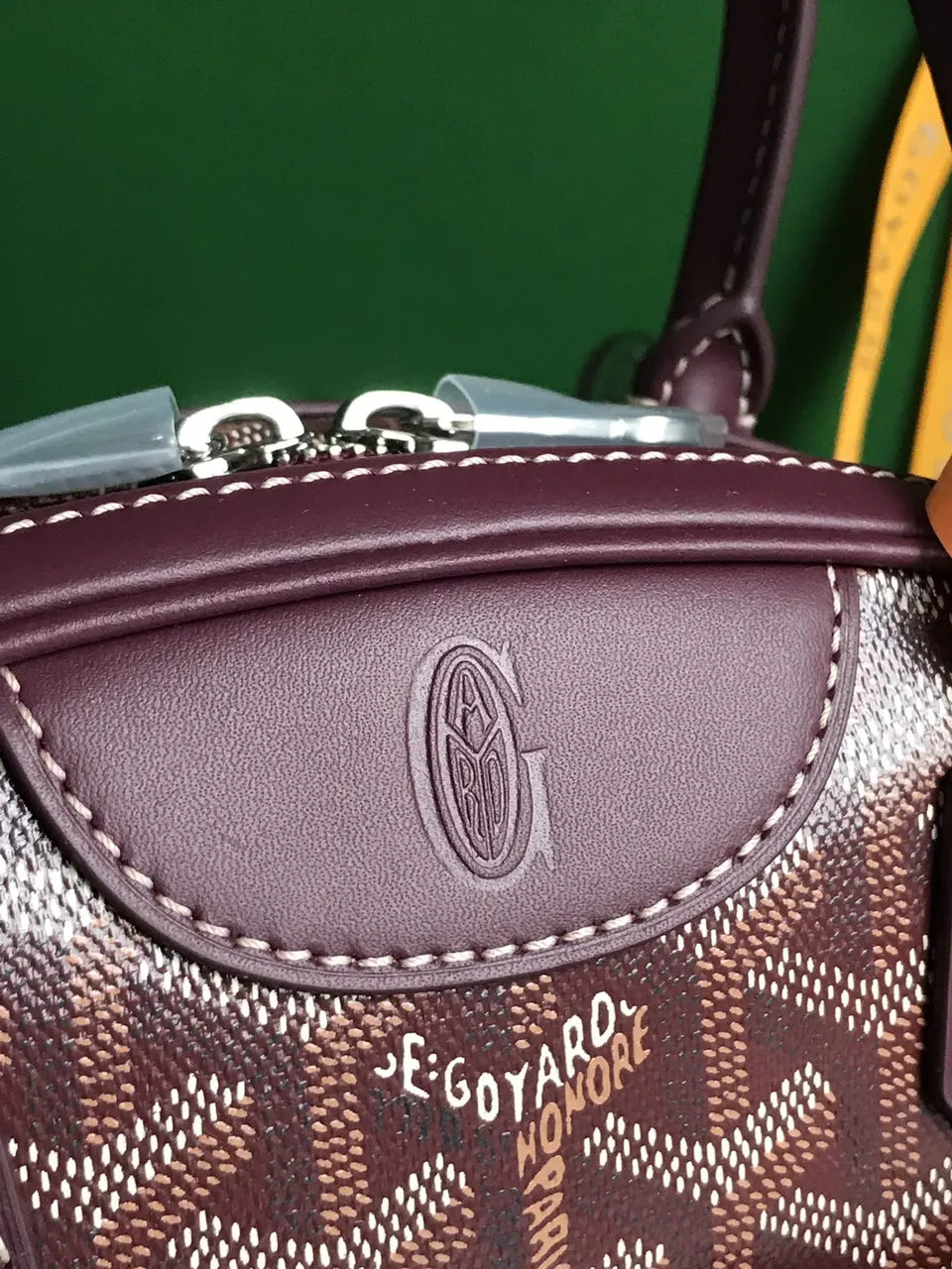 Goyard Plum Dome Bag - Hình 3