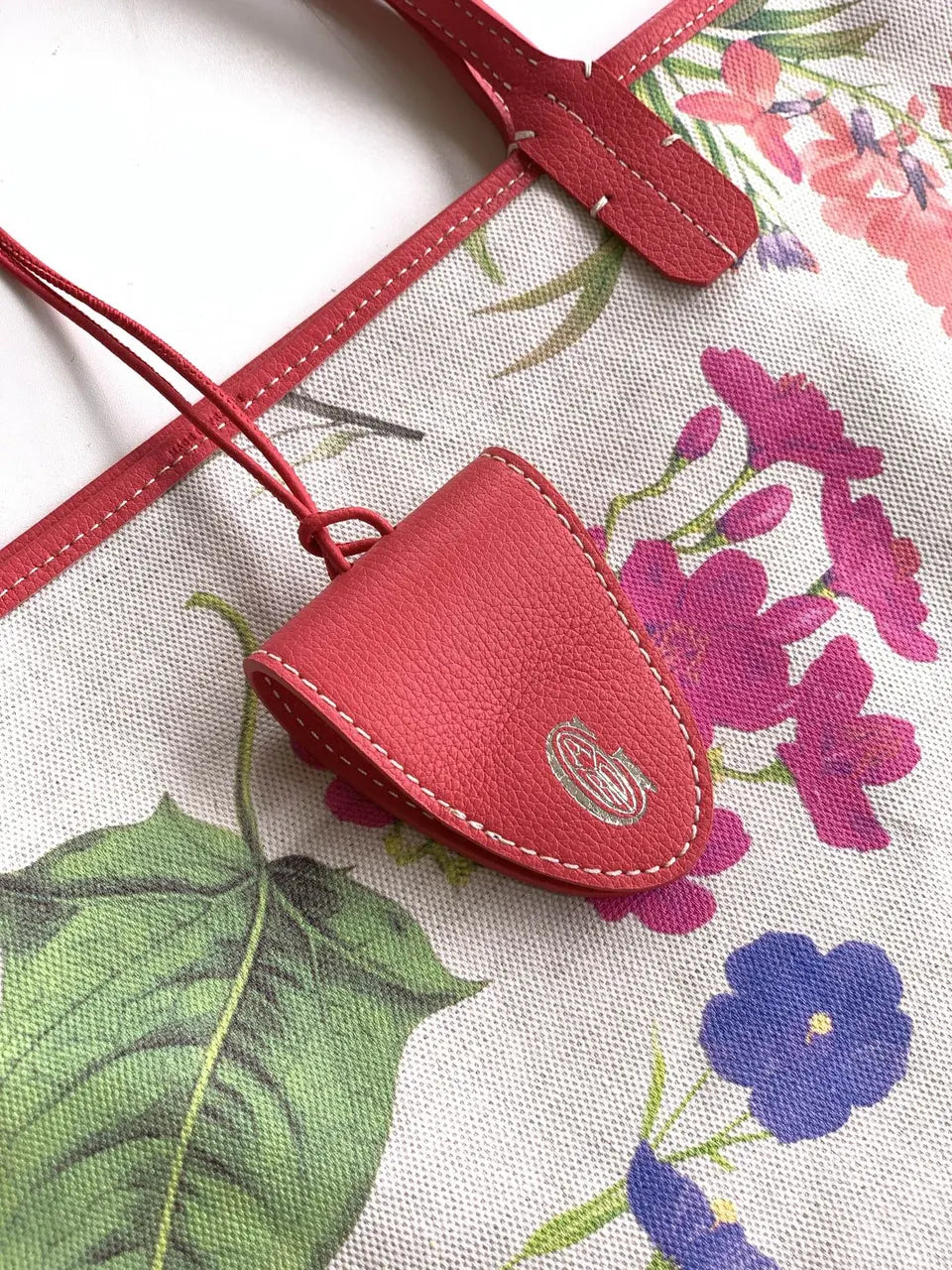 Goyard Coral Red Tote - Hình 6
