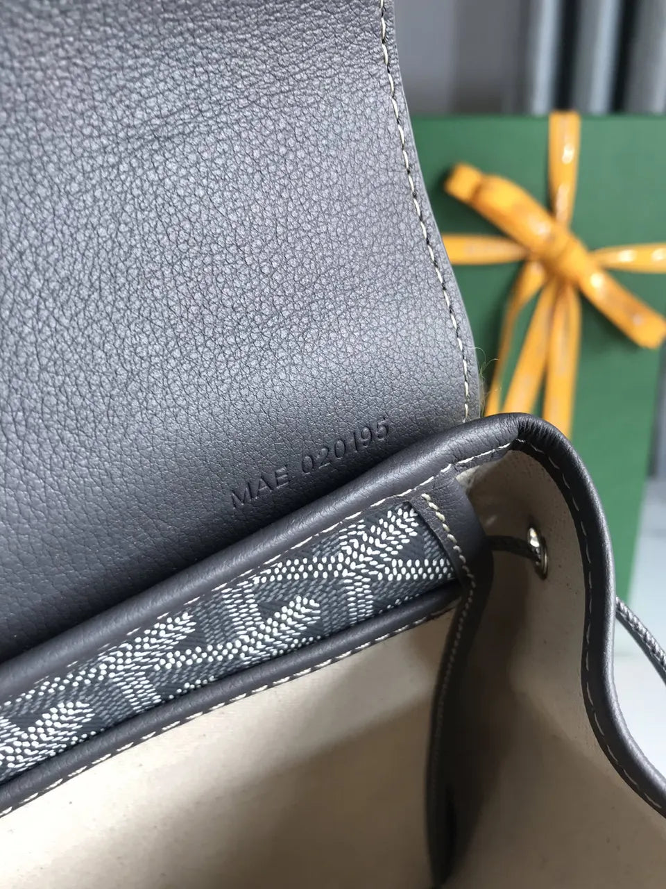 Goyard Black Monogram Isla Backpack - Hình 7