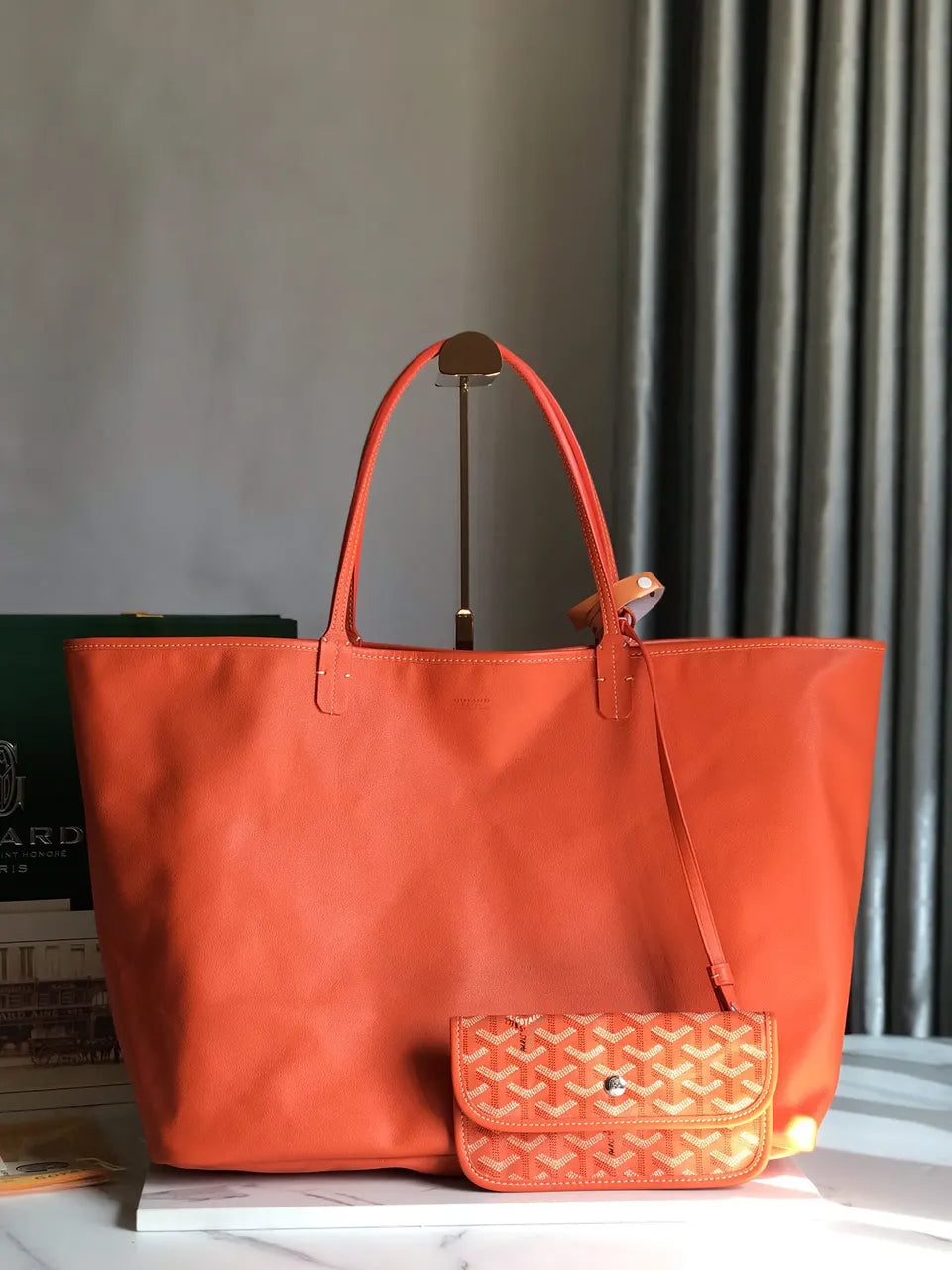 Goyard Orange St. Louis XL - Hình 8