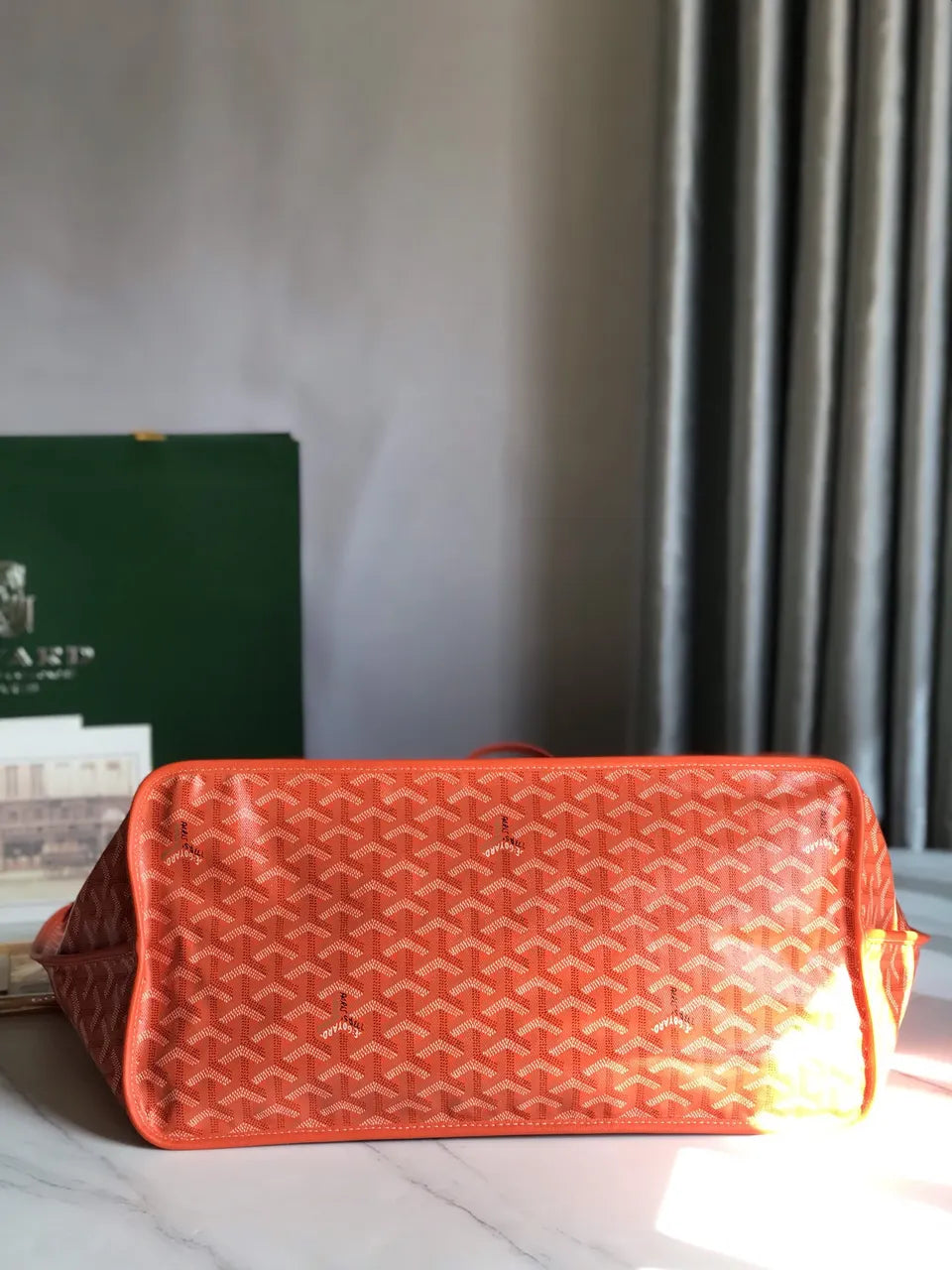 Goyard Orange St. Louis XL - Hình 6