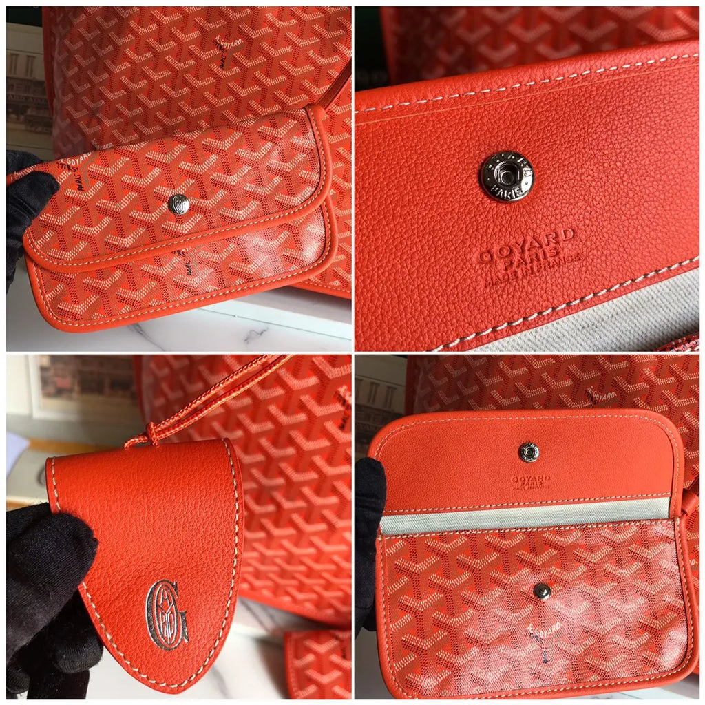 Goyard Orange St. Louis XL - Hình 9
