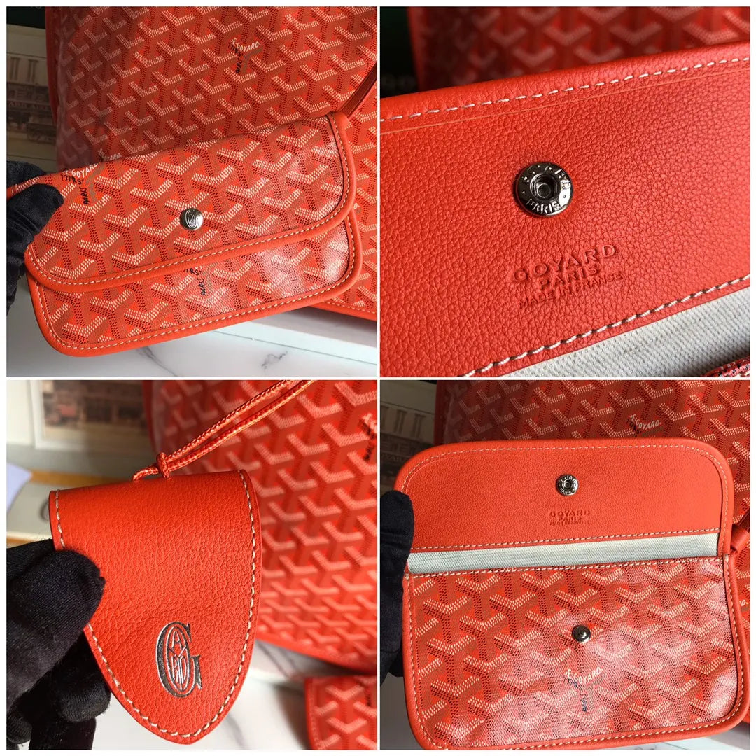 Goyard Orange St. Louis XL - Hình 9