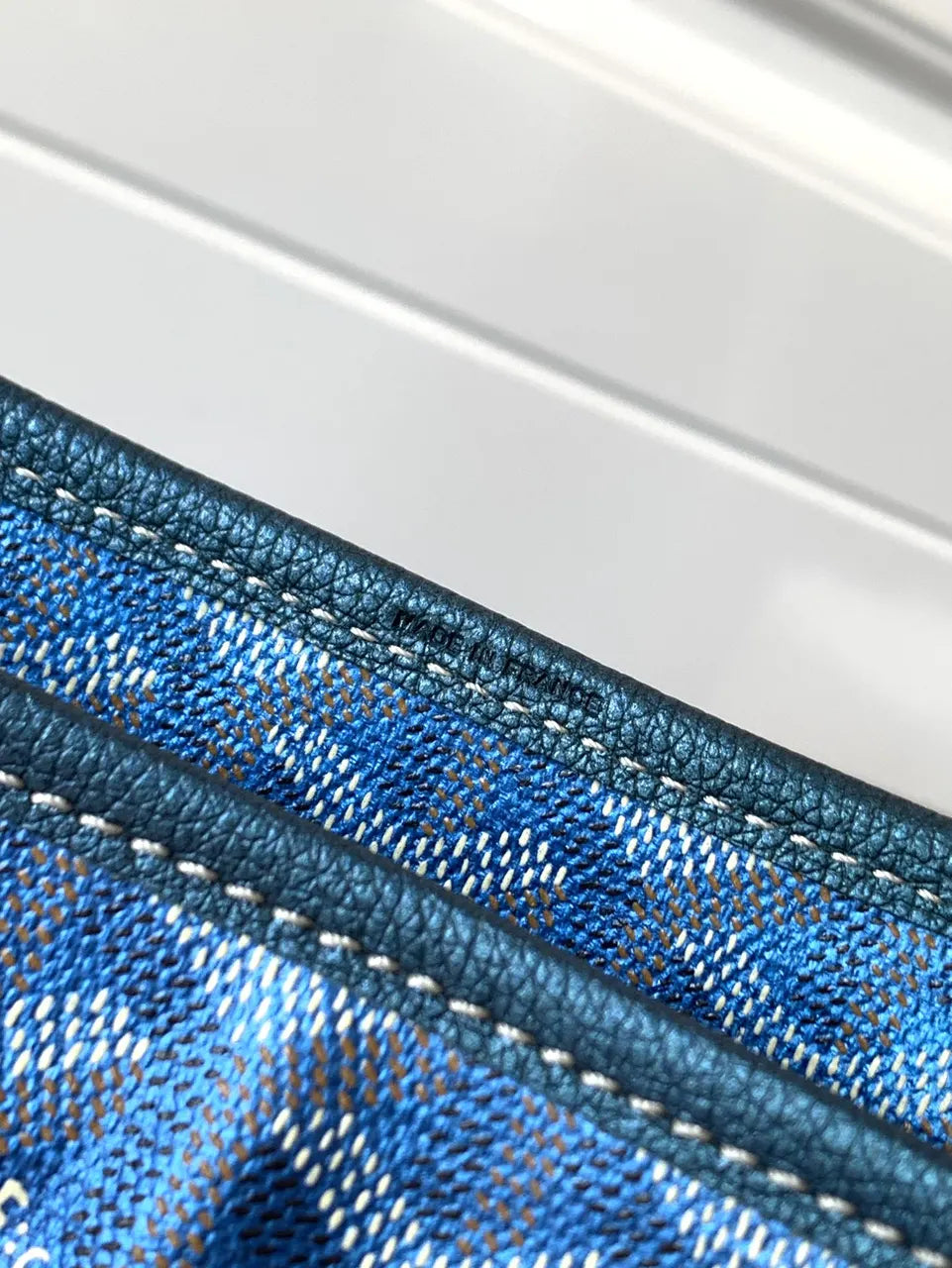 Goyard Blue Vendôme Hobo Bag - Hình 9