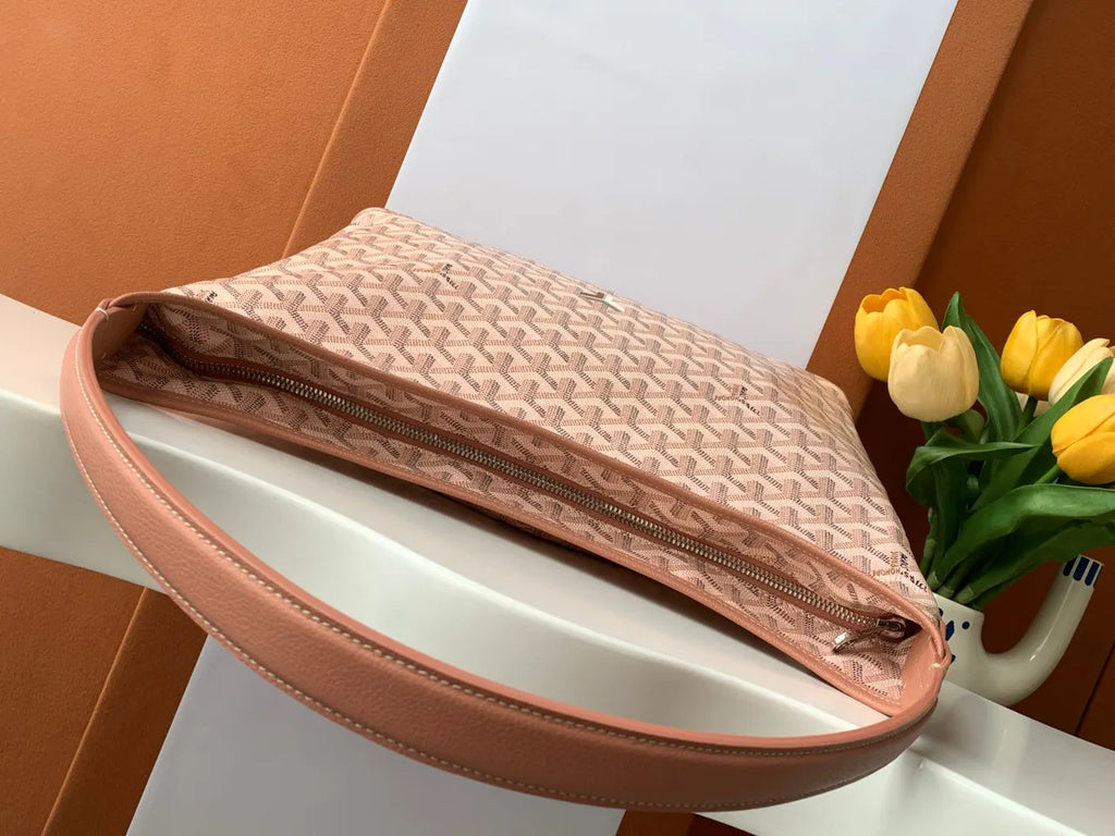 Goyard St. Louis Pink Bag - Hình 4