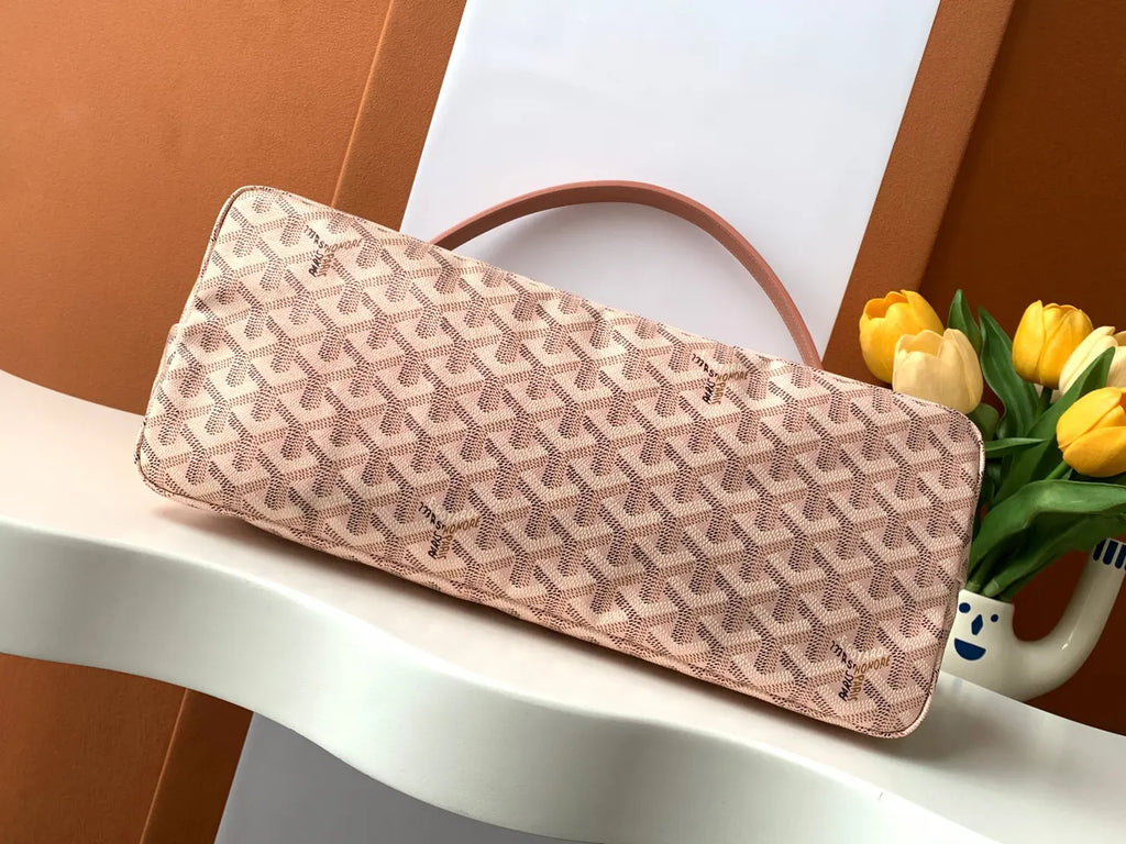 Goyard St. Louis Pink Bag - Hình 2