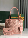 Goyard Rose Salmon Artois MM