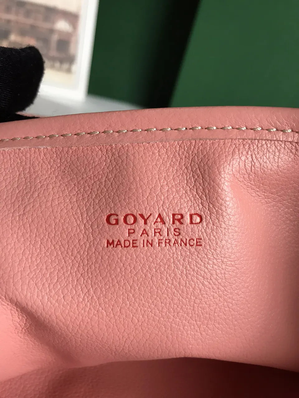 Goyard Rose Salmon Artois MM - Hình 7