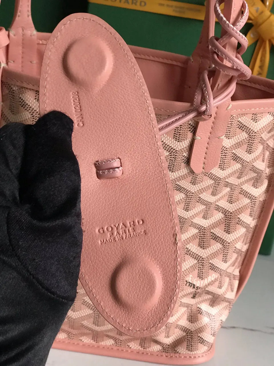 Goyard Rose Salmon Artois MM - Hình 6