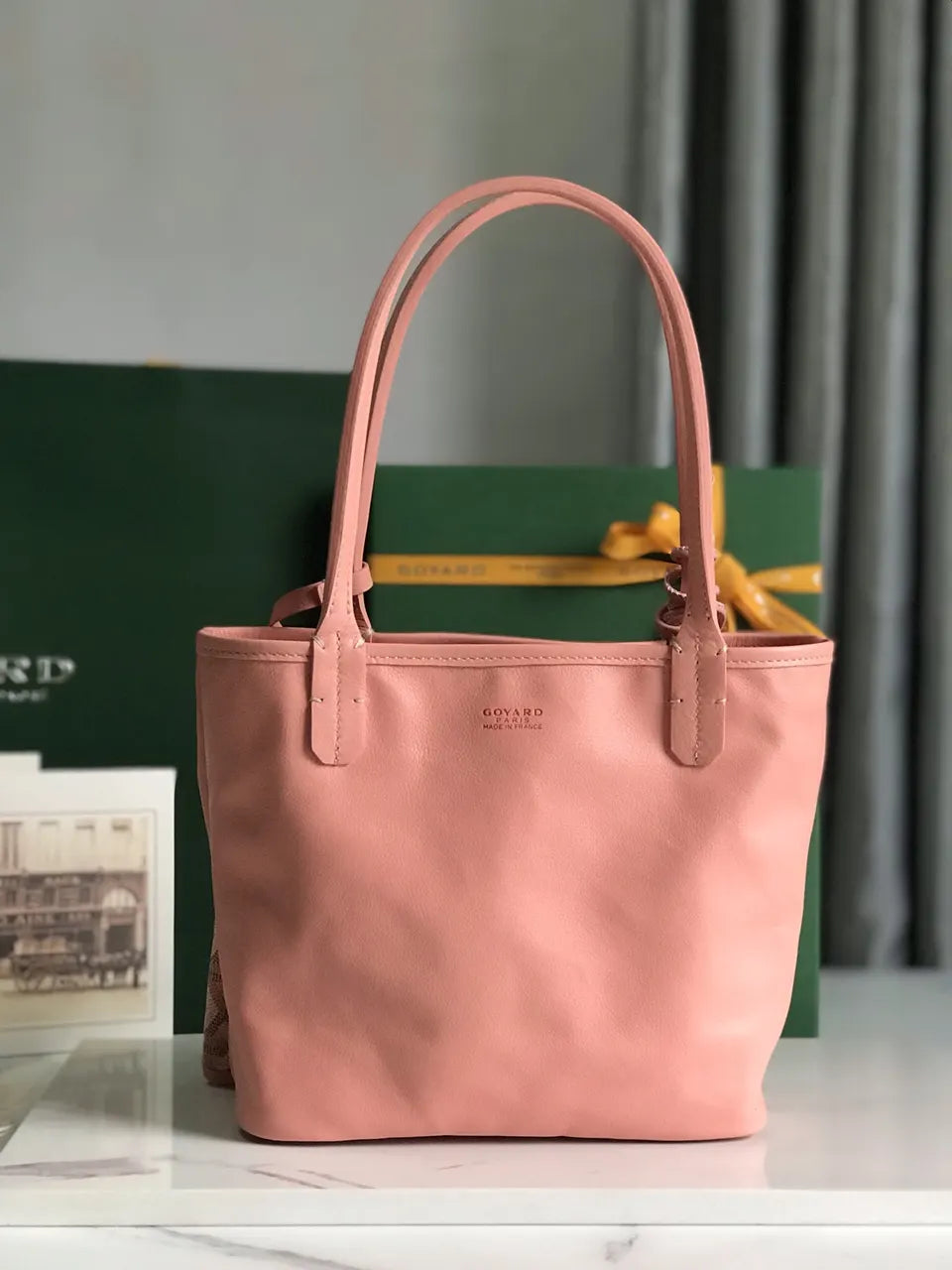 Goyard Rose Salmon Artois MM - Hình 8