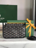 structured Goyard Black Marquises Bag