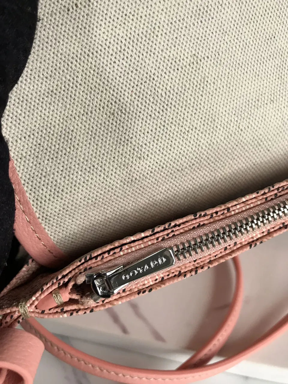 Goyard Pink Monte Carlo Bag - Hình 5