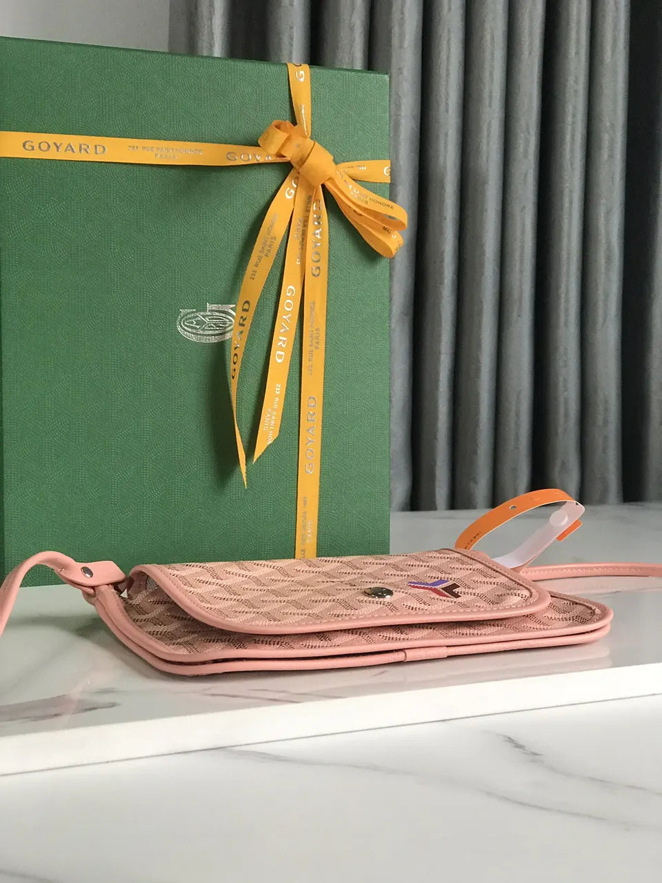 Goyard Pink Monte Carlo Bag - Hình 3