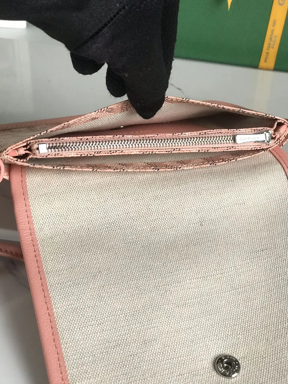 Goyard Pink Monte Carlo Bag - Hình 6