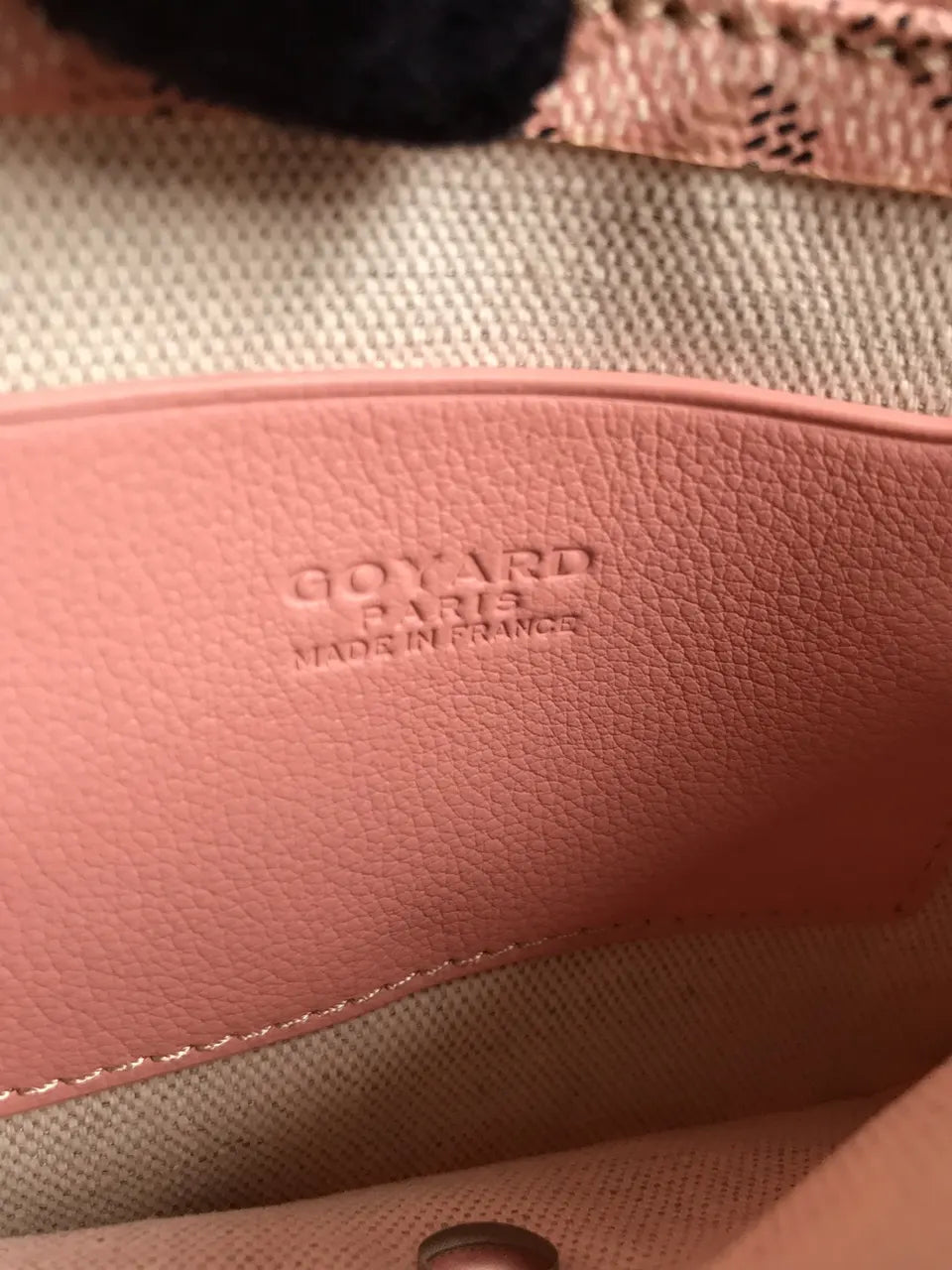 Goyard Pink Monte Carlo Bag - Hình 7