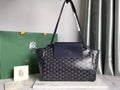 signature Goyard Navy Blue Saigon Soft Bag