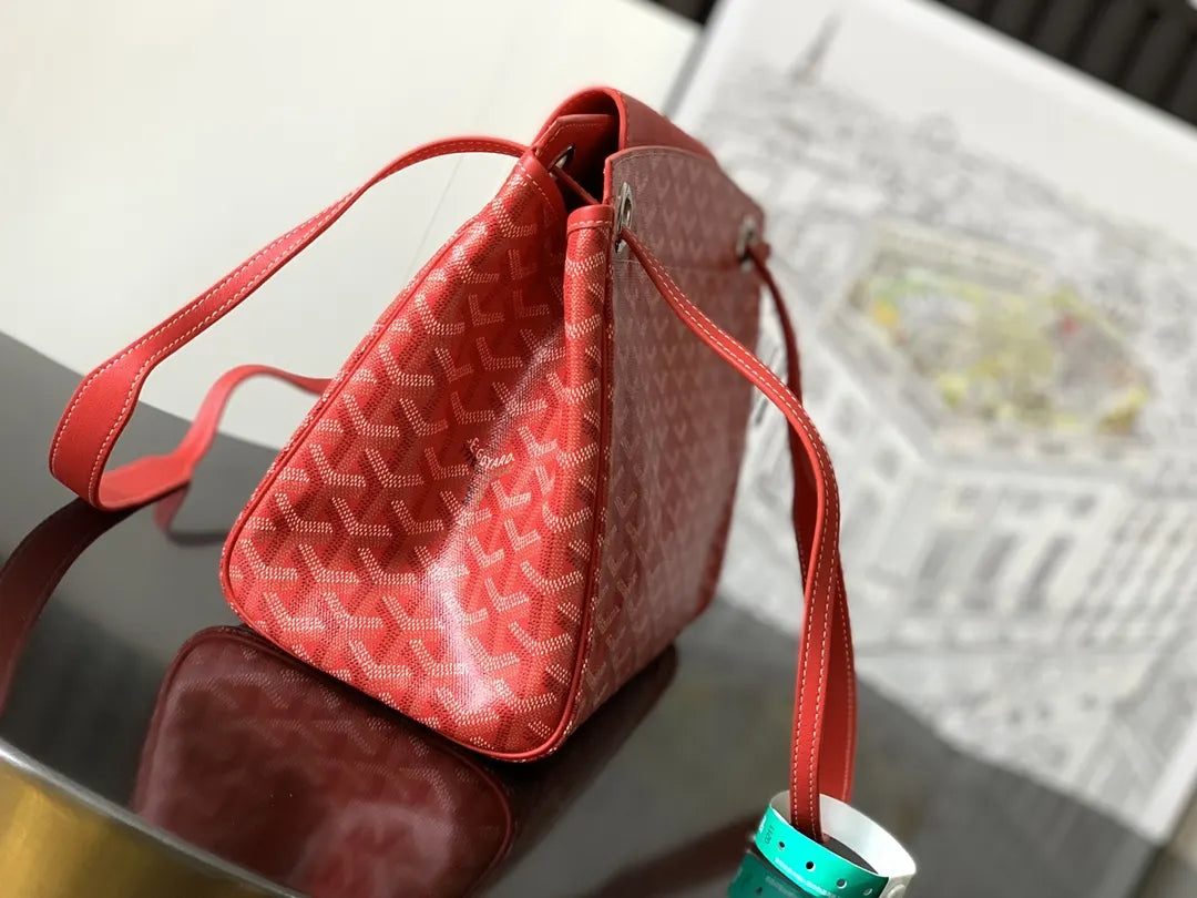 Goyard Red Minaudiere Bag