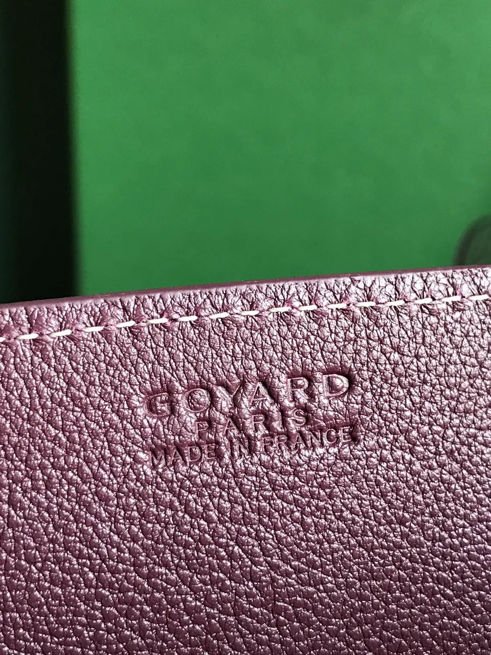Goyard Plum Saigon Soft Bag - Hình 6