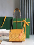 Goyard Yellow Saigon Soft Bag