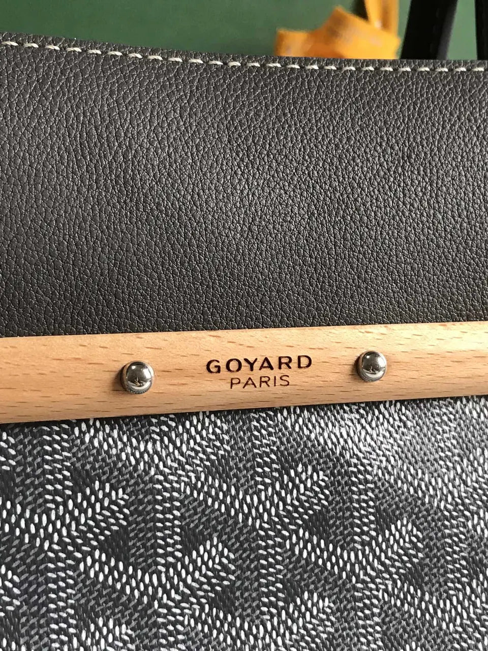 Goyard Grey Comore Bag - Hình 4