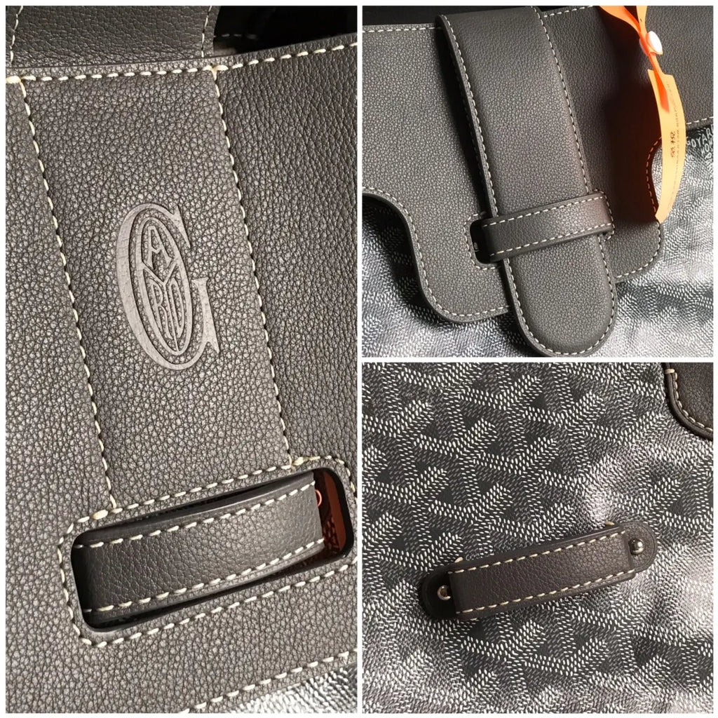 Goyard Grey Comore Bag - Hình 5