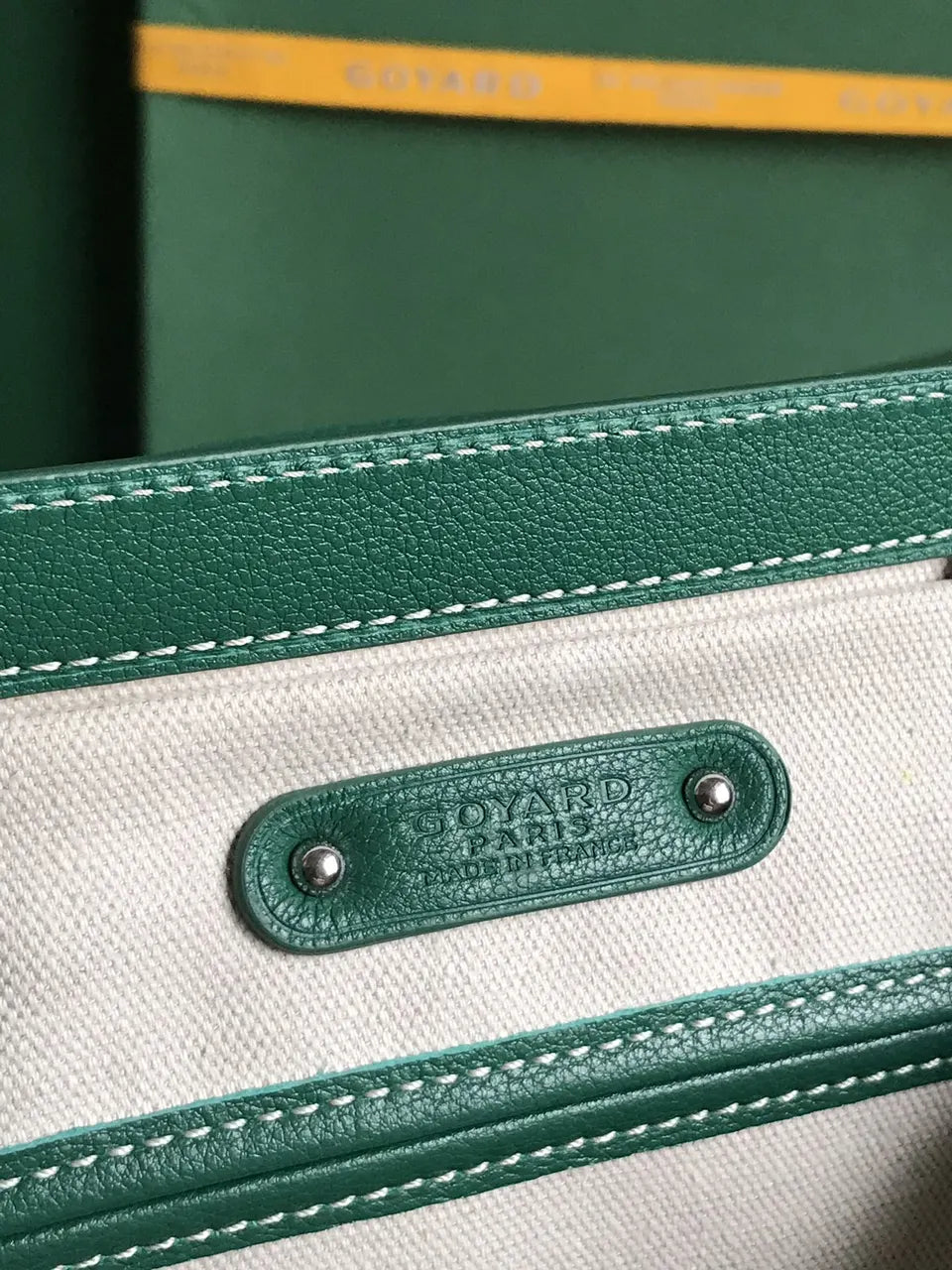 structured Goyard Vert Clair Saigon - Hình 7