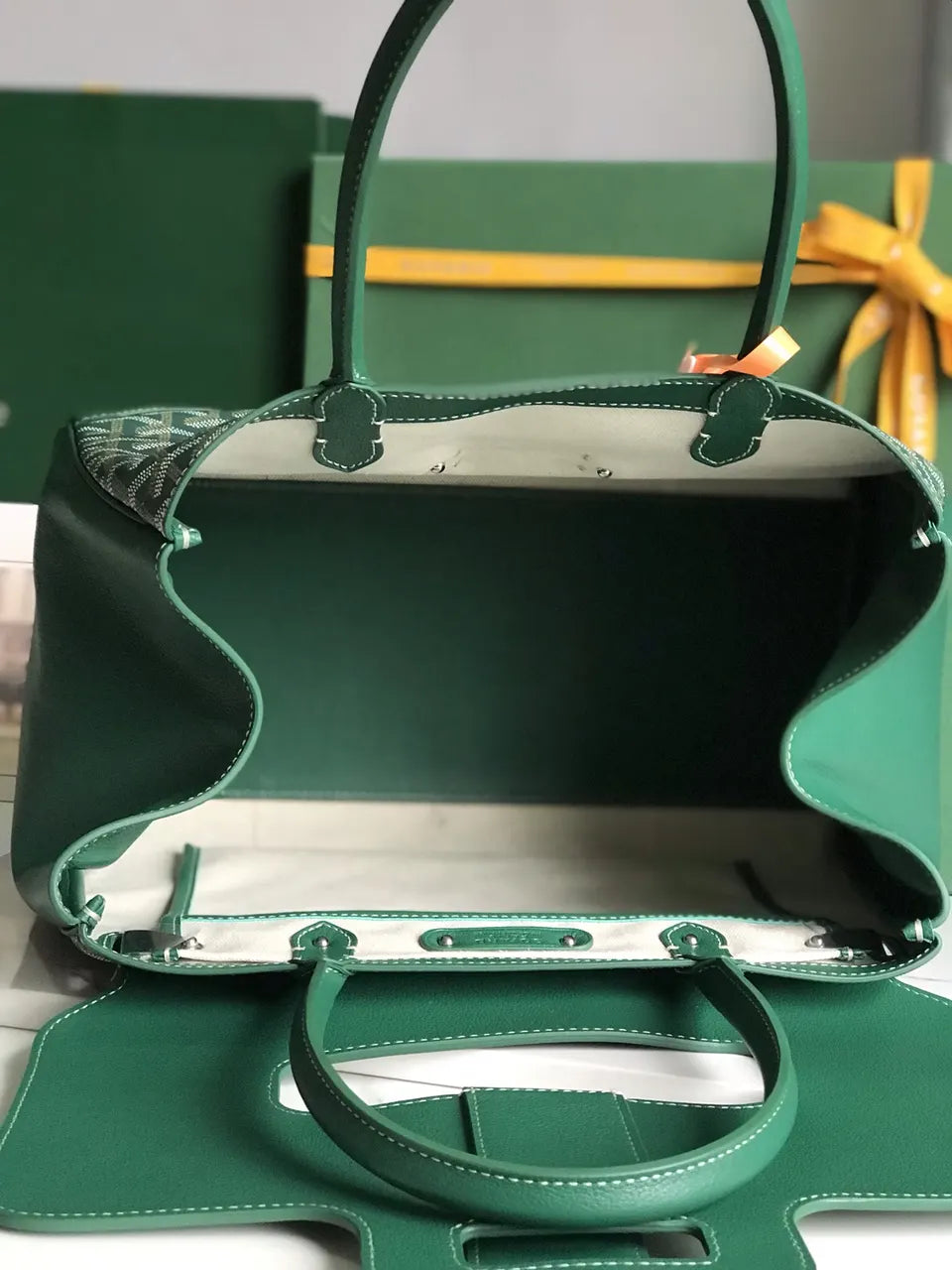 structured Goyard Vert Clair Saigon - Hình 8