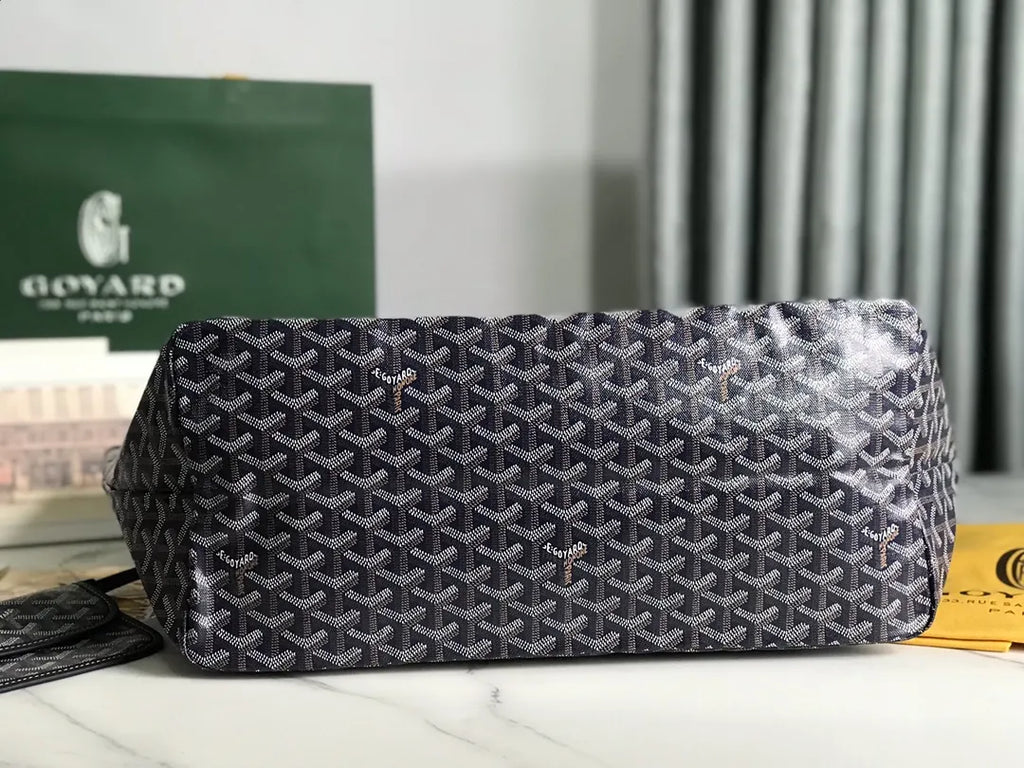 Goyard Blue Navy Saint Louis Tote - Hình 3