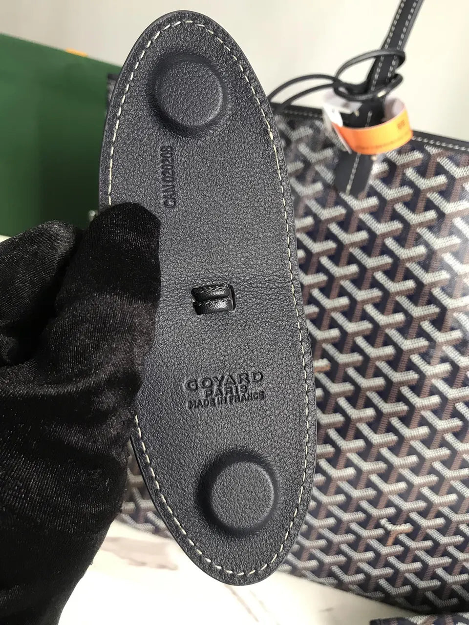 Goyard Blue Navy Saint Louis Tote - Hình 7