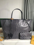 Goyard Blue Navy Saint Louis Tote